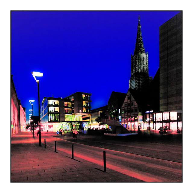 Ulm Center at Night IV - ID 000383