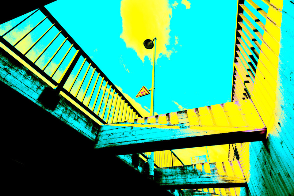 Yellow and Cyan - ID 000854