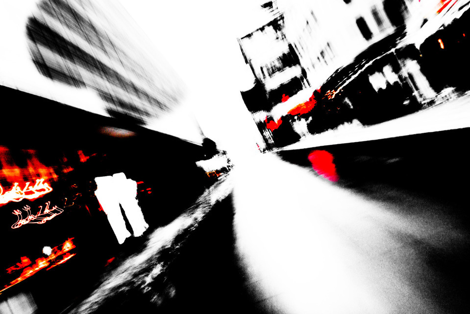Red Black Street I - ID 000924