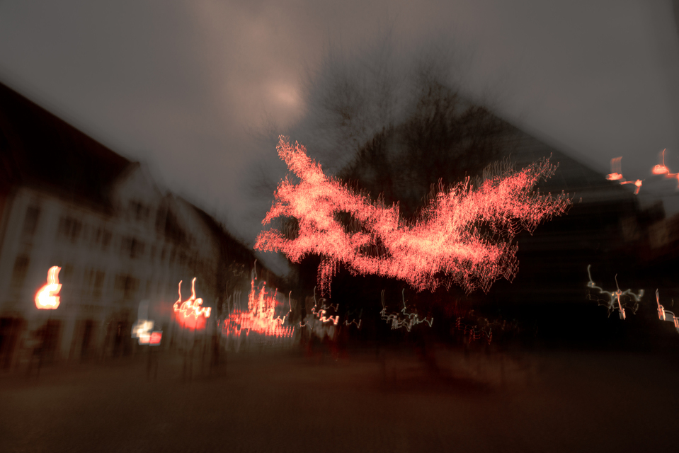 Burning Olive Branch and Pyramid III - ID 002059