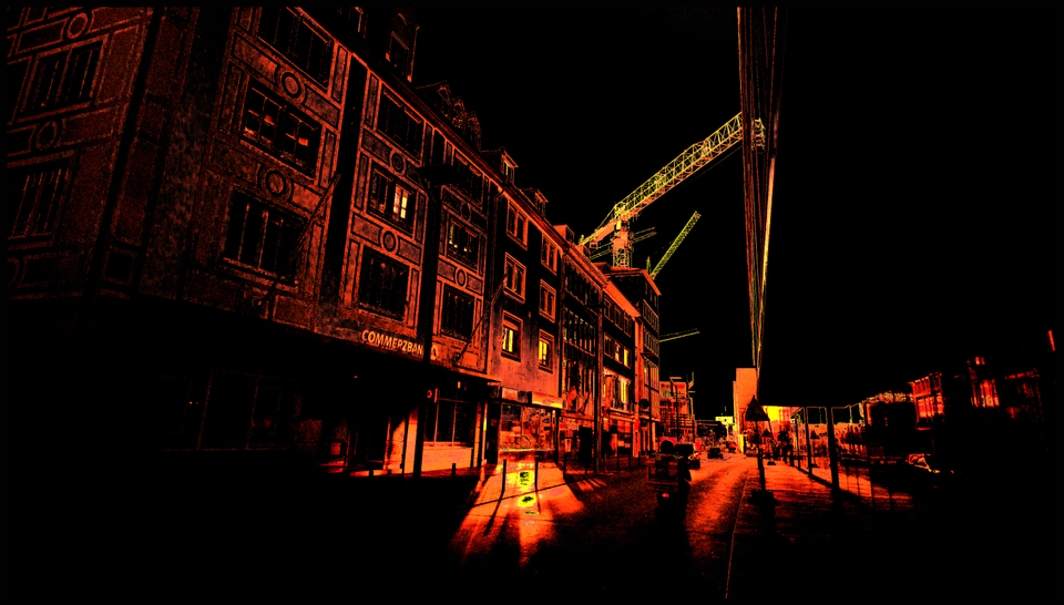 Cranes Over Town - ID 002121