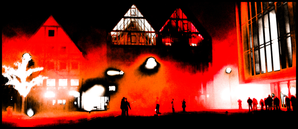 Red Scene I - ID 002143