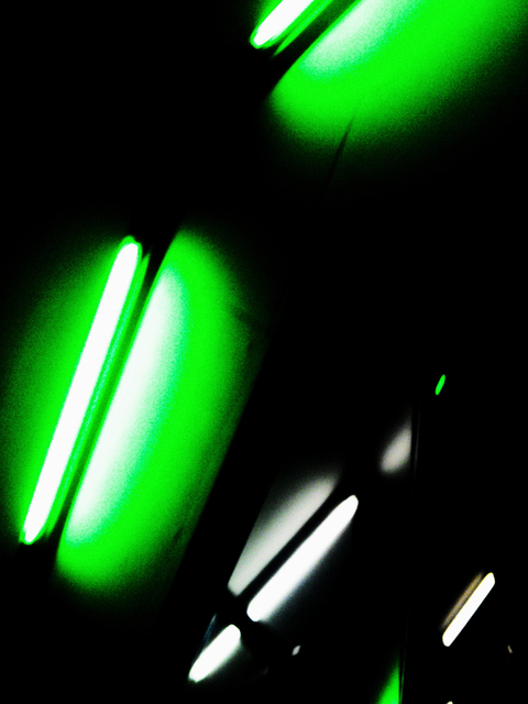 Green White Lamps - ID 003020