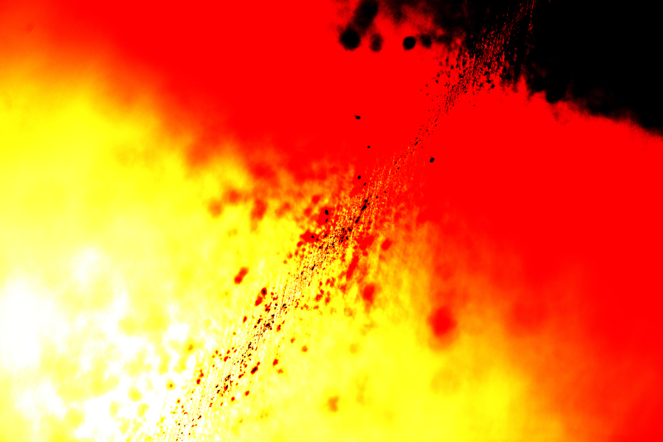 Black Red Gold on Stainless Steel - ID 003029