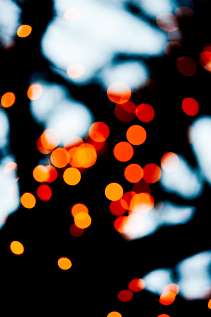 Orange Red Lights II - ID 003085