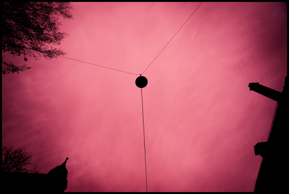 Lamp on Red I - ID 003141