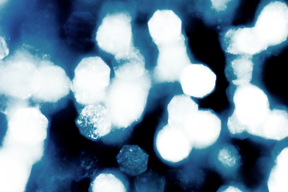 Blue Glass IV - ID 003257