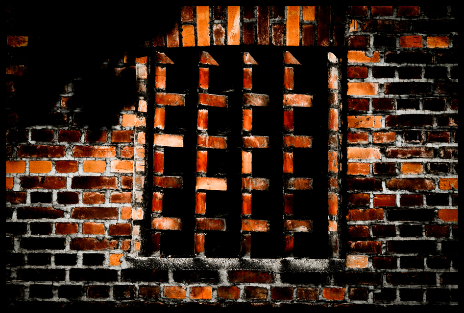 Brick Wall Window - ID 003725