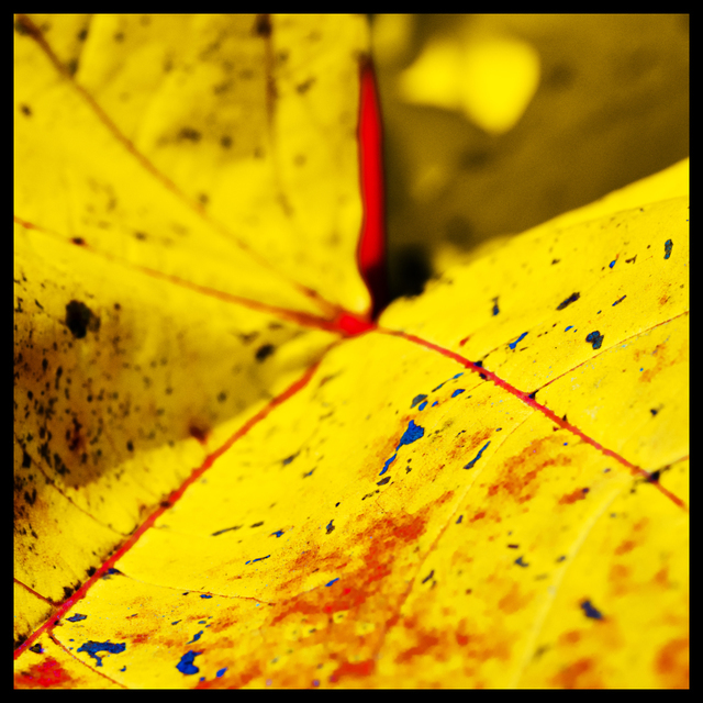 Colorzized Leaf II - ID 003878