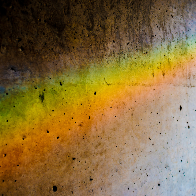 Rainbow on Concrete I - ID 004282