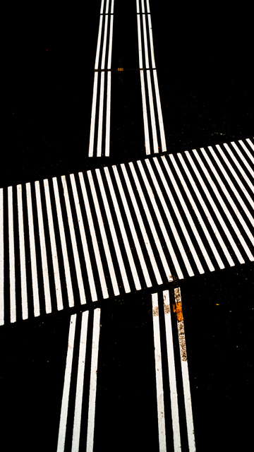 Stripes with Orange II - ID 004718