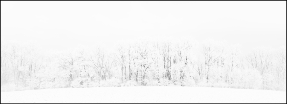 Snow behind the Field - ID 005060