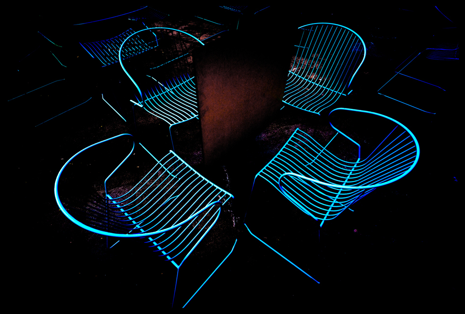 Blue Chairs - ID 005353