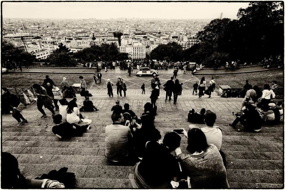 Stairs of Sacre-Coeur. - ID 005562