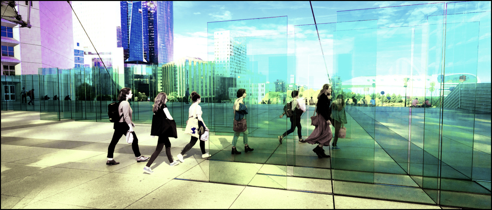 Glass Wall I - ID 005699