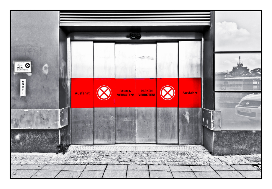 Exit No Parking - ID 005881