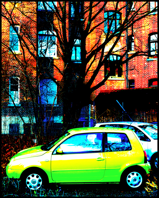 Green Car - ID 005940