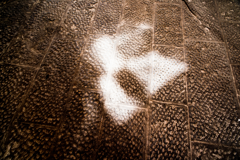 Sunlight on Stone Path - ID 006211