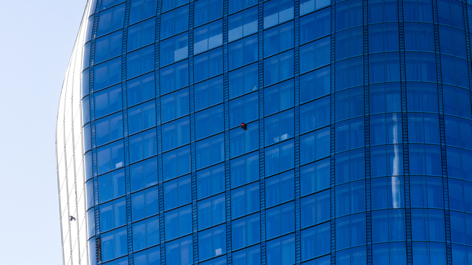 Blue Glass - ID 006997