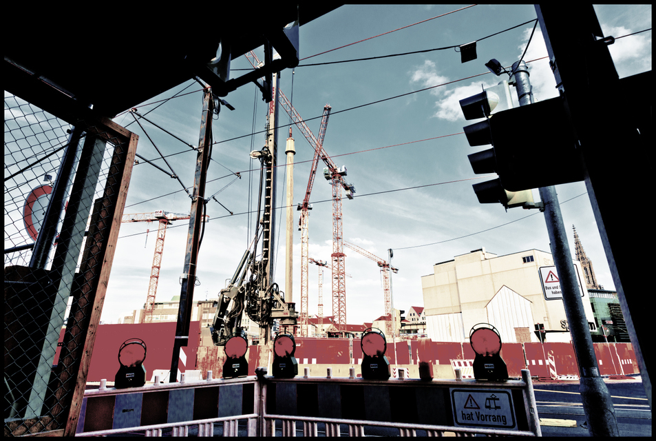 Main Station Courtyard Construction XVI - ID 007430