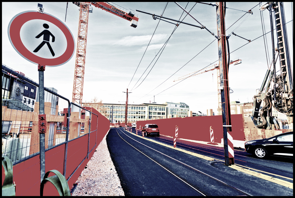 Main Station Courtyard Construction XVII - ID 007431