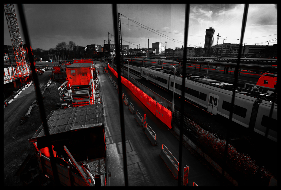 Main Station Courtyard Construction XXVIII - ID 007442