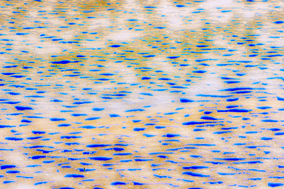 Snow Field Blue II - ID 009482