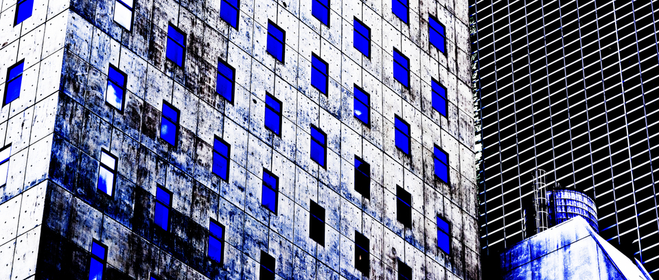 Blue Windows and Basin - ID 010045