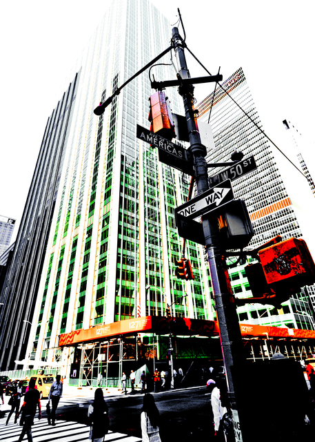 AVE OF THE AMERICAS and W 50ST - ID 010544