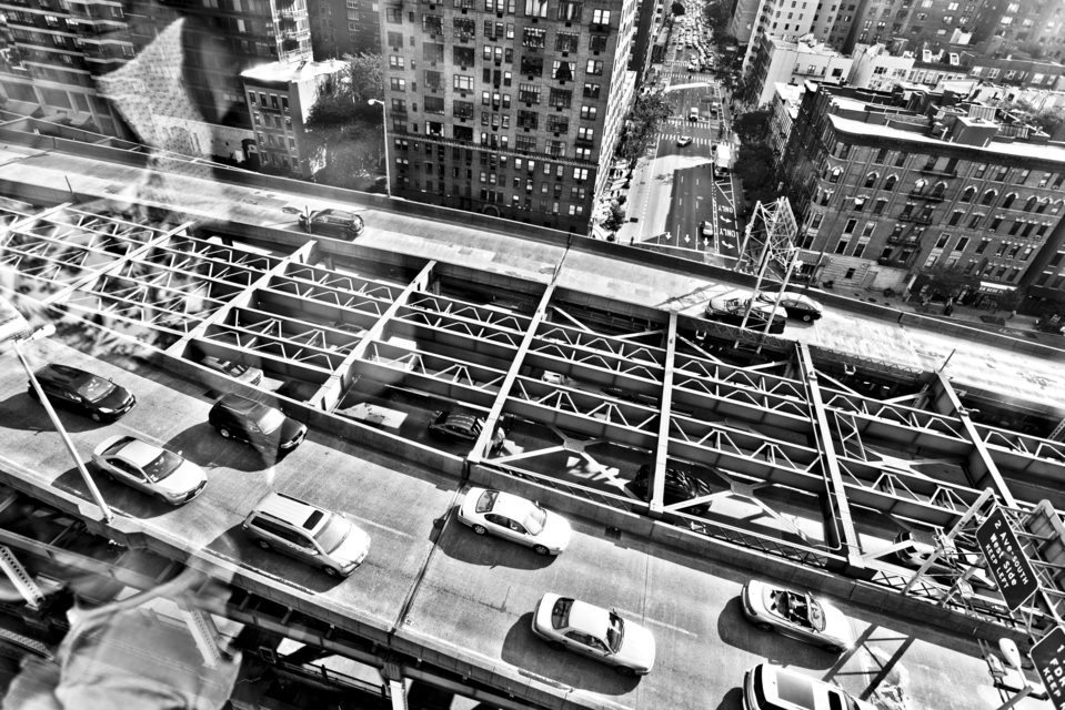 On the Roosevelt Island Tramway III - ID 010611