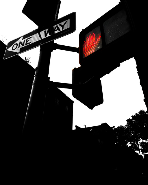 ONE WAY and Red Hand - ID 010685