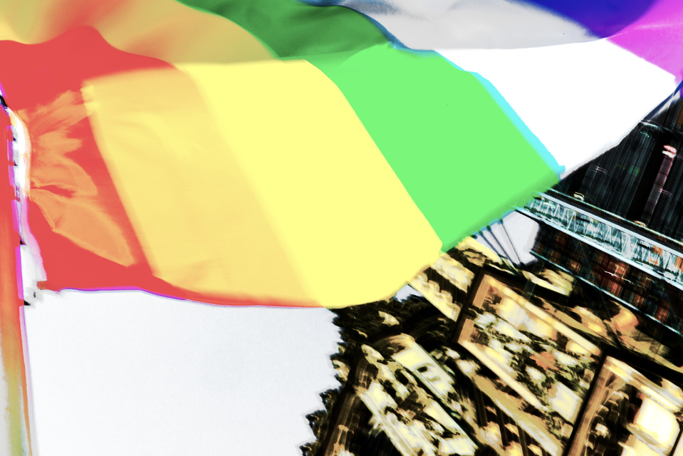 Rainbow Flag VII - ID 011115