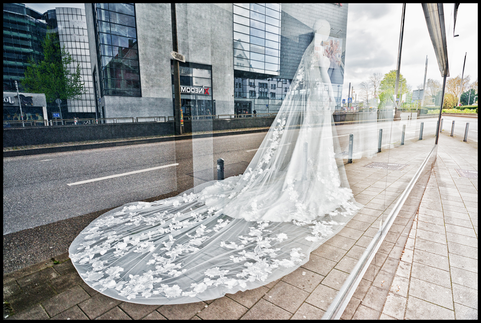Bride behind Glass - ID 011377