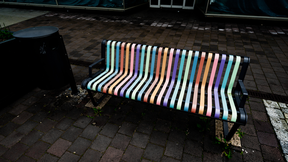 Colored Bench II - ID 011571