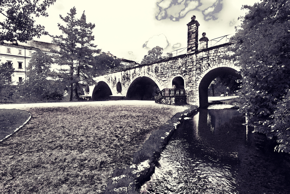 Weimar Ilm Park Bridge - ID 011783