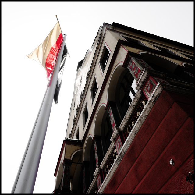 Oath House and Flag II - ID 011909