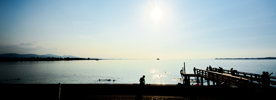 Lake Constance from Train II - ID 011959