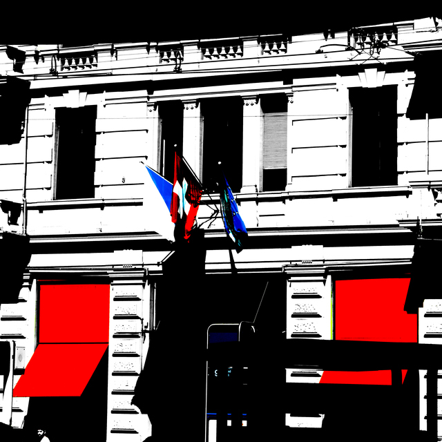 Red Awning I - ID 012250