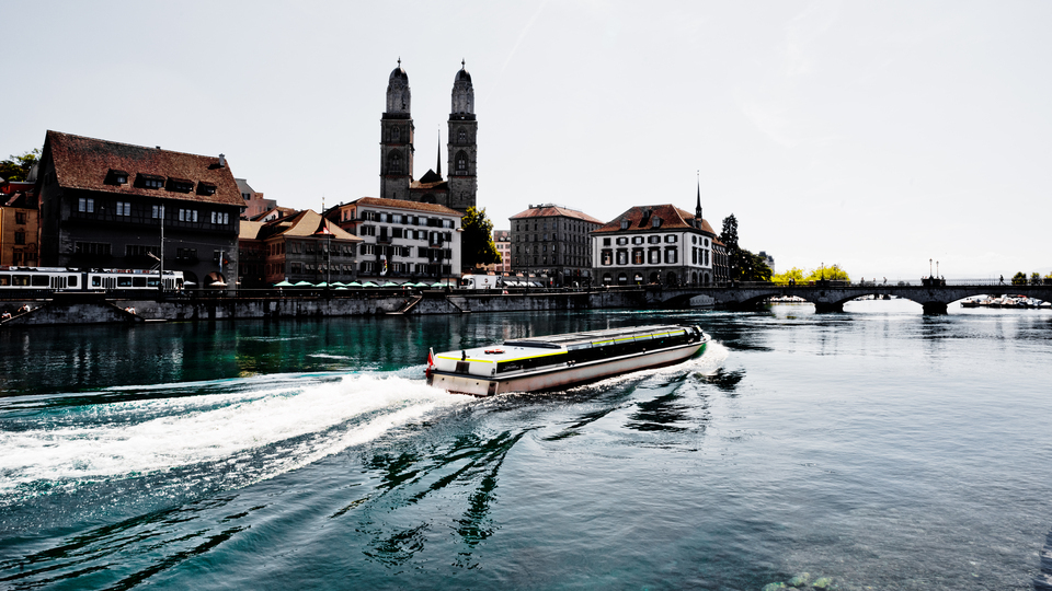 Limmat with Ship II - ID 012274