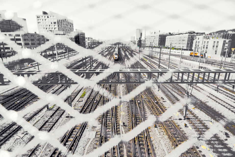 Train Station Bridge IV - ID 012534