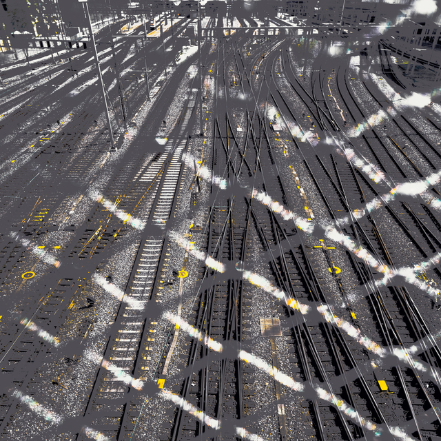 Train Station Bridge VI - ID 012536