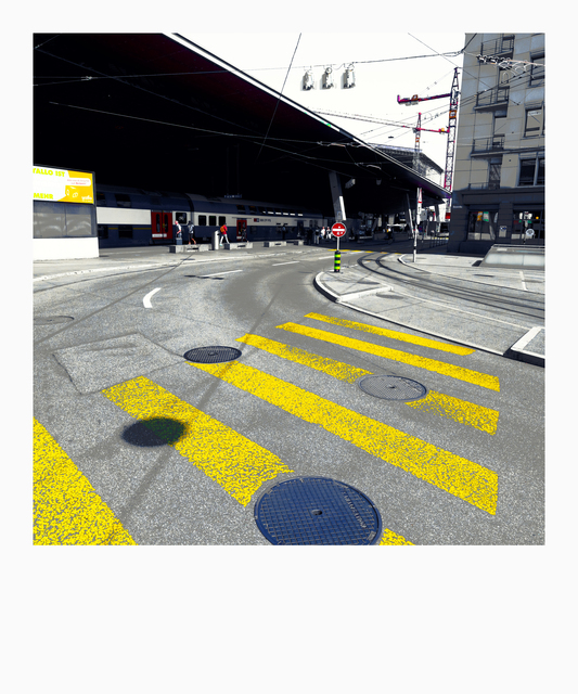 Behind the Station - ID 012552