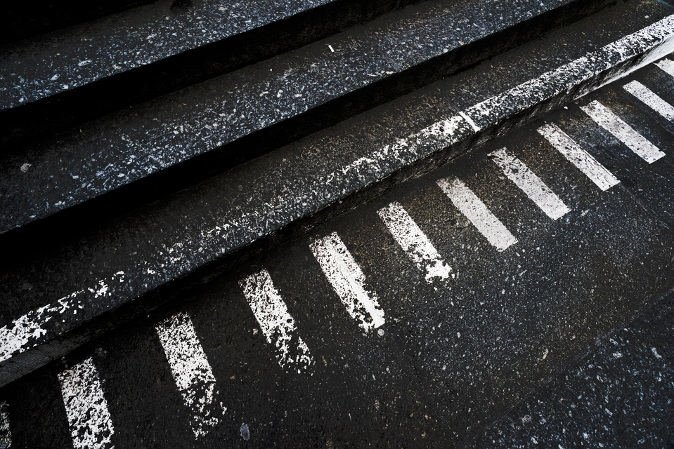 Stairs behind Grossmuenster II - ID 012800