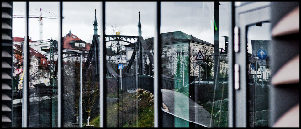 Bridge in Mirror I - ID 012969