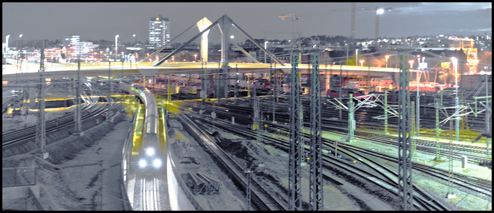 Night over the Tracks II - ID 012998