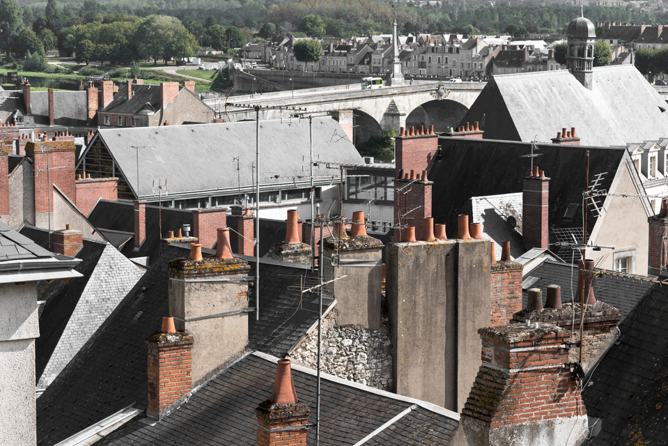 Roofs of Blois III - ID 013402