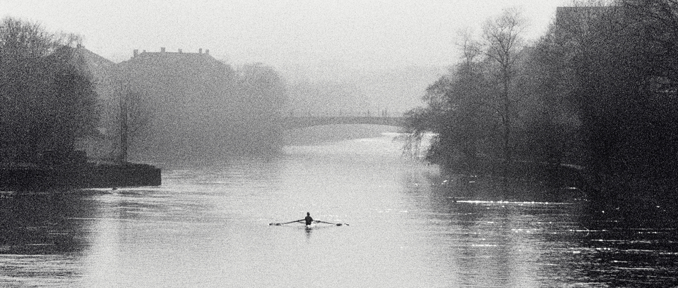 Foggy Danube Rowing IV - ID 013462