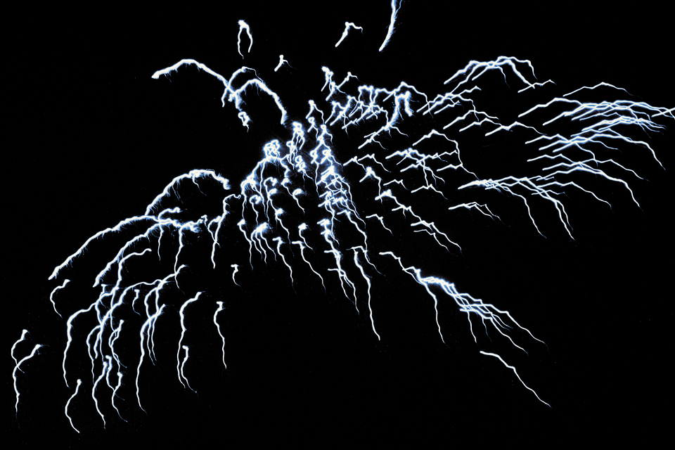 Fireworks above Danube V - ID 013645