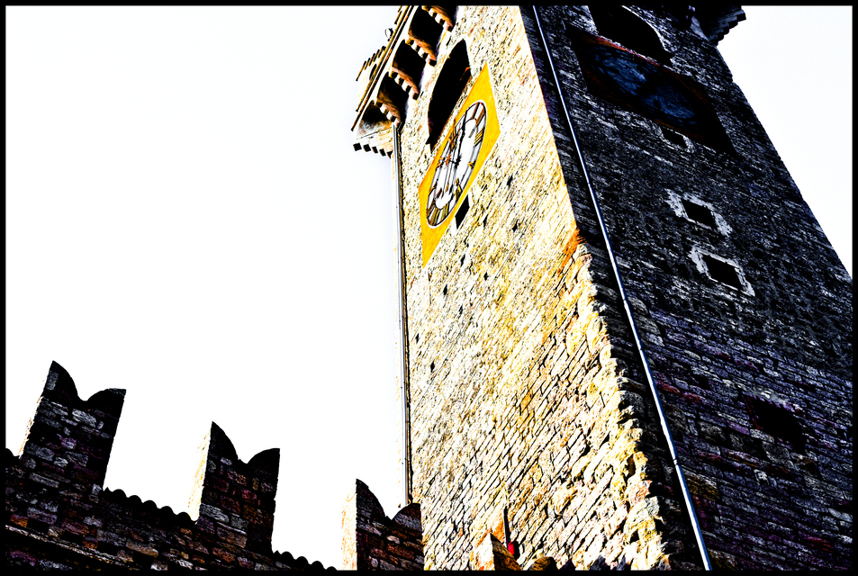 Tower with Clock I - ID 014125