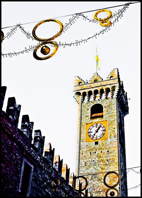 Tower with Clock III - ID 014127